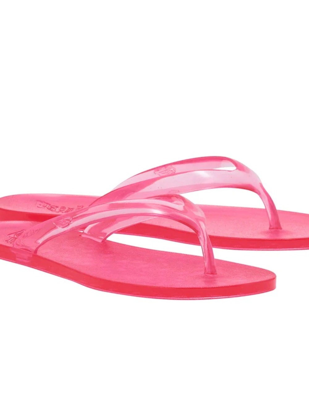 Ancient Greek Sandals Pink Jelly Flip Flop NWOT